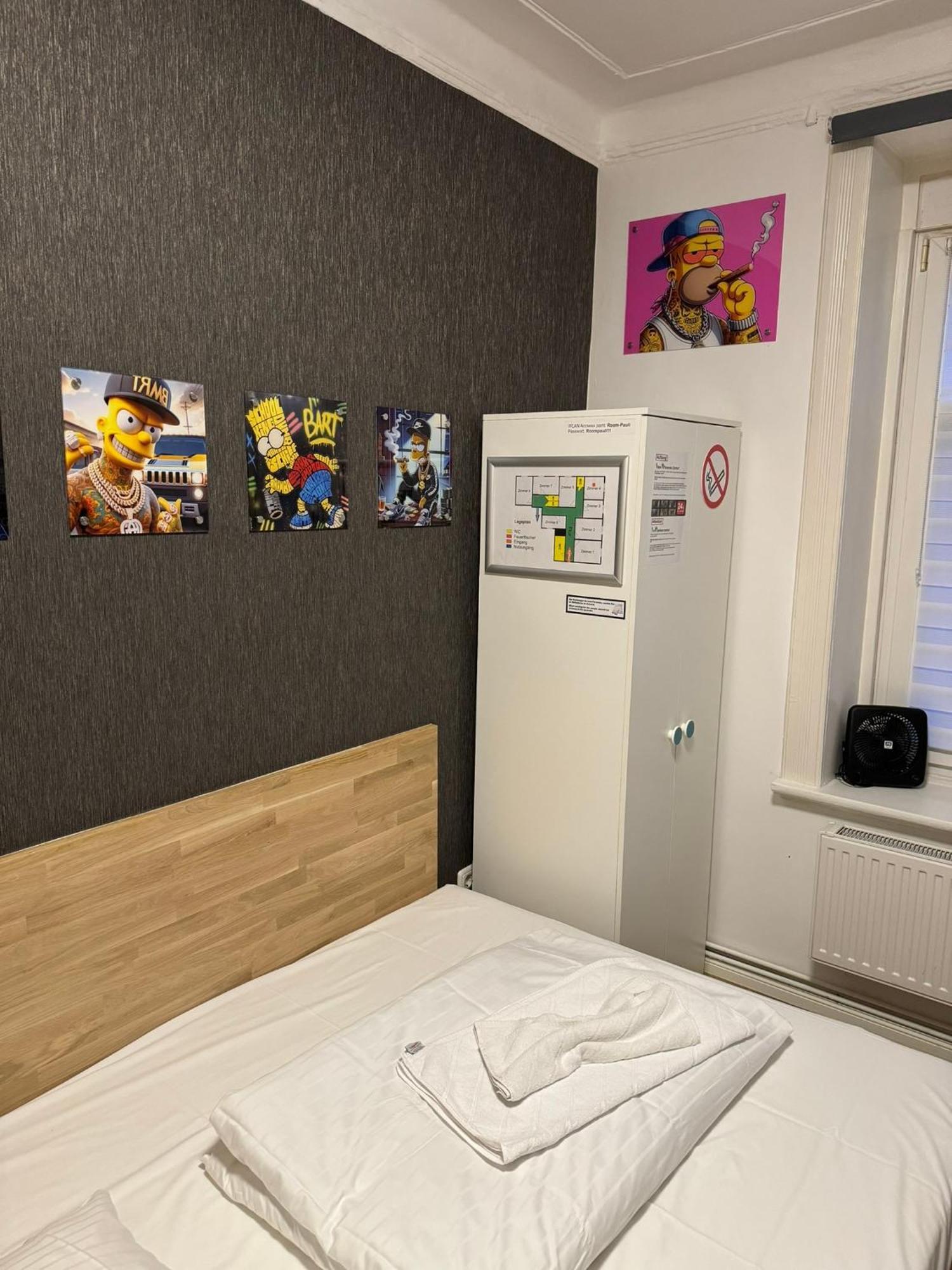 Room Pauli Hamburgo Exterior foto